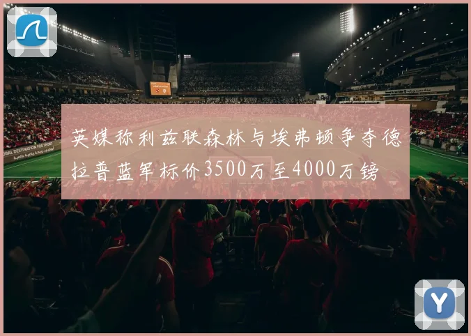 英媒称利兹联森林与埃弗顿争夺德拉普蓝军标价3500万至4000万镑